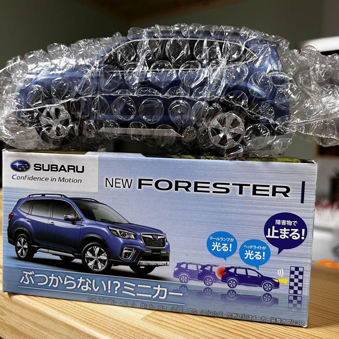 スバル ぶつからないミニカー・新型フォレスター ミニカー 5点セット 非売品 最終値下げ スバル ぶつからないミニカー・新型フォレスター